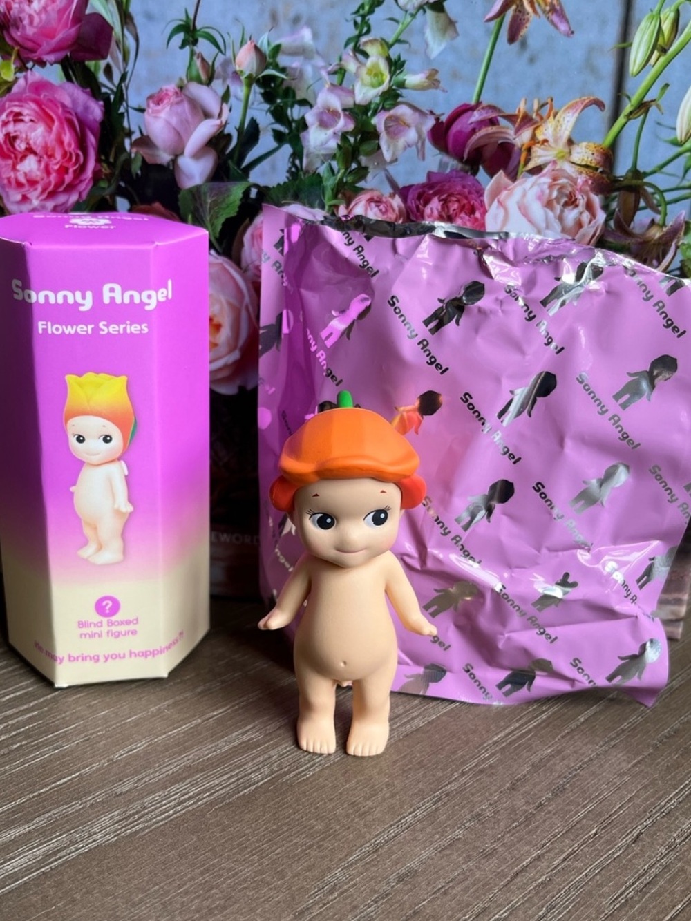 Sonny Angel POPPY Figure AUTHENTIC Flower Series Doll Factory Fresh Dreams NEW